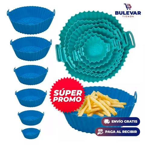 PACK X6 CANASTAS AIRFRYER